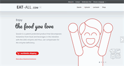 Desktop Screenshot of eat-all.com
